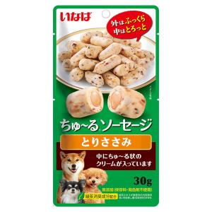 いなば ちゅ〜るソーセージ とりささみ 30gの商品画像