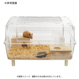 Leaf 脚付き アクリルハムスターケージ 6...の詳細画像5