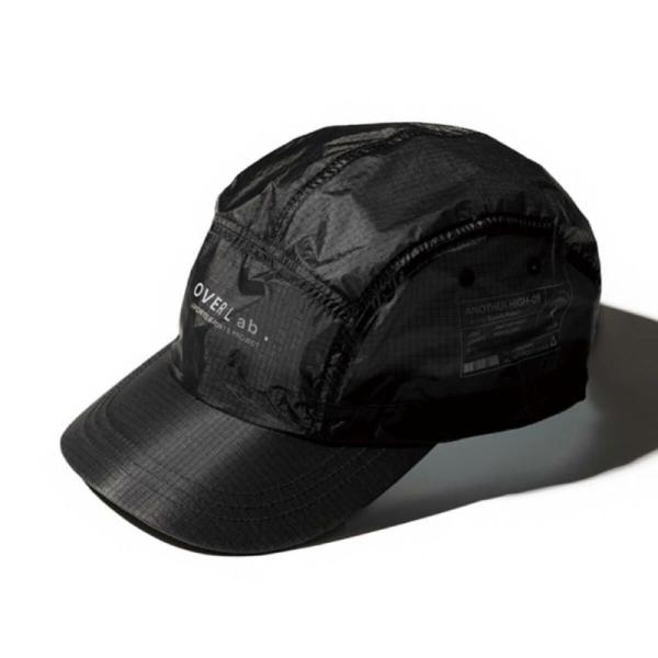 OverLab camp cap_black オーバーラボ　キャップ ブラック 帽子　