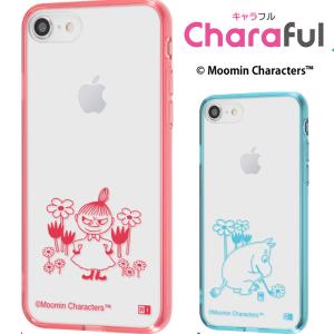 iPhone SE ケース ムーミン リトルミイ 第3世代 第2世代 カバー iPhone8 iPhone7 TPU バンパー × クリア ハイブリッド ケース SE2 iPhoneSE3 se3