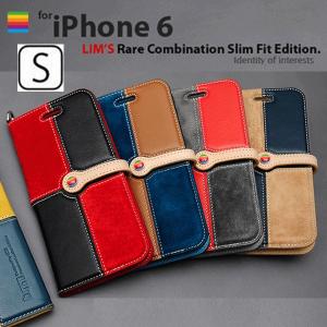 iPhone6S iPhone6 ケース 手帳型 手帳 ブランド アイフォン6S アイフォン6 カバー  ＬＩＭ'Ｓ 本革 手帳型ケース