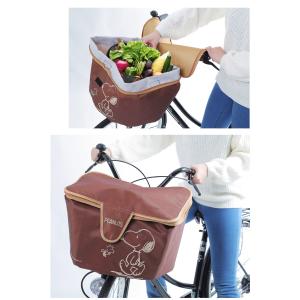 自転車 かごカバー スヌーピー かご カバー ...の詳細画像2