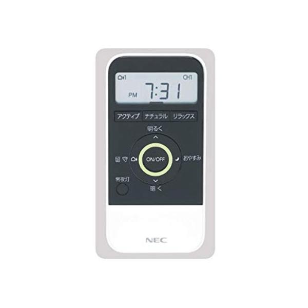 NEC 照明器具用リモコン LEDシーリングライト用 電池別売 RE0101