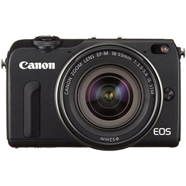 Canon ミラーレス一眼カメラ EOS M2 EF-M18-55 IS STM レンズキット(ブラ...