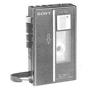 SONY TCM-17 カセットテープレコーダー｜chanku-store
