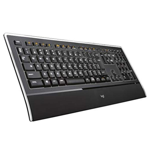 ロジクール イルミネート キーボード K740 ワイヤレスキーボード 有線 充電式 windows ...