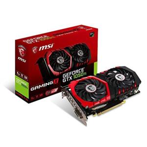 MSI GeForce GTX 1050 Ti GAMING X 4G グラフィックスボード VD6190