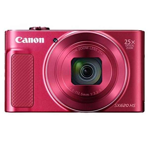Canon コンパクトデジタルカメラ PowerShot SX620 HS レッド 光学25倍ズーム...