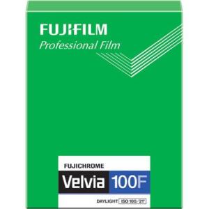 FUJIFILM リバーサルフィルム フジクローム Velvia 100F シート 20枚 CUT VELVIA100F 4X5 20｜chankuro-store