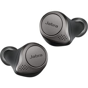 【在庫あり/送料無料】Jabra Elite 75t Bluetooth 完全ワイヤレス コードレス イヤホン ブラック ジャブラ Titanium Bl｜chankuro-store