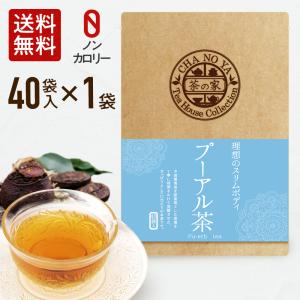 プーアル茶 3g×40包（40包×1袋） ポリフェノール ダイエット カロリーゼロ 減肥茶 プーアール茶 無漂白ティーバッグ  農薬検査済 ハラール認証 水出し