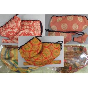 　三ツ組仕覆　龍村美術織物　　（各種）　　 *茶箱*花*月点前*茶碗*棗*茶杓*仕服*