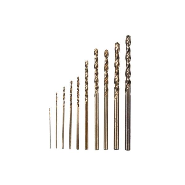 UID ミニルーター 高性能 コバルトハイスドリル 10種セット ステンレス対応 NO.862