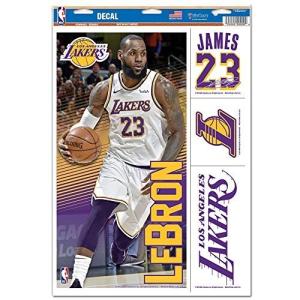 Wincraft ステッカーシート NBA レブロン ジェームズ ロサンゼルス レイカーズ #23