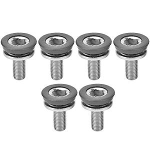 マウンテンバイク6個防水用スクエアホールセンターシャフトクランクスクリュー自転車