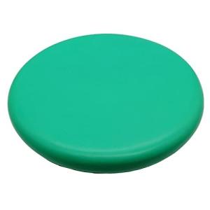 フライングディスク フリスビー ソフト シンプルカラー 軽量 柔らかい 子供 安全 アウトドア (グリーン