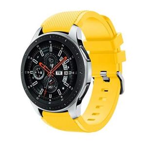 Samsung Galaxy Watch 46mmバンド Comtax 22mm シリコン製 交換用バンド Samsung Galaxy Watch 46mm バンド