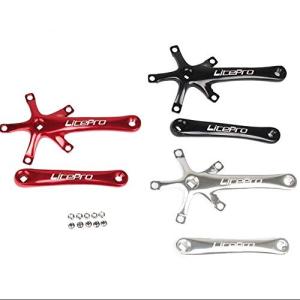 Litepro バイククランクアーム 1ペアユニバーサル170mm自転車アルミ合金シングルクランクセットクランクアー