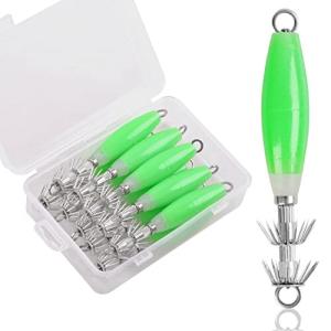 イカフック イカメタル スッテ 夜光 浮きスッテ 仕掛け イカ釣り 疑似餌 ヤリイカ ケンサキイカ スルメイカ用