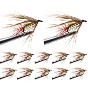 YZD 完成品フライ マラードアダムス イエロー レッド  ♯12