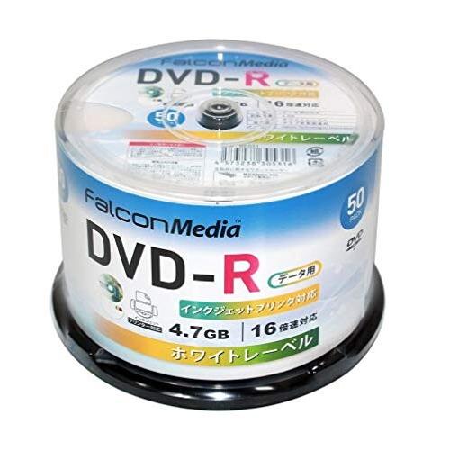 FalconMedia（ファルコンメディア） 1回記録 (データ) 用 DVD-R BE031 (片...