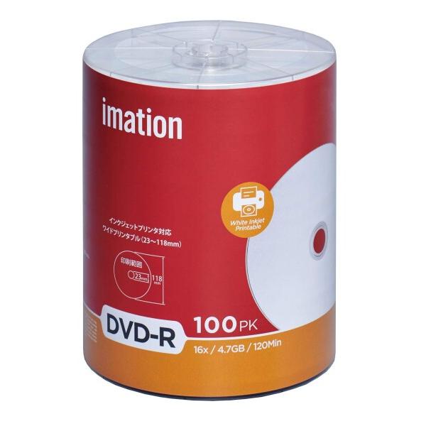 imation（イメーション） 1回記録 (データ) 用 DVD-R IMD16X (片面1層 1-...
