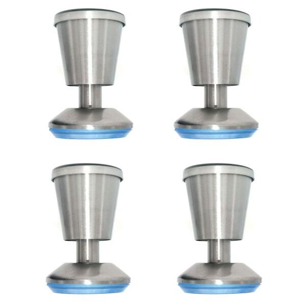 4 NUZAMASキャビネット脚キッチン足のワークトップ、カップ形状、高さ80 mm、ユニット、朝食...