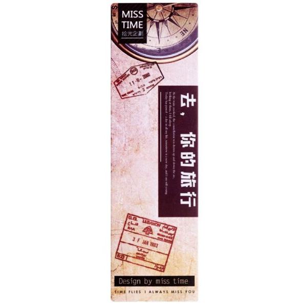 CHQ あなたの旅に行きなさい 紙のブックマーク 30枚セット しおりセットJS034