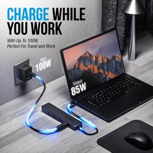 SABRENT usb-cハブ 5ポート 4K...の詳細画像2
