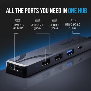 SABRENT usb-cハブ 5ポート 4K...の詳細画像5