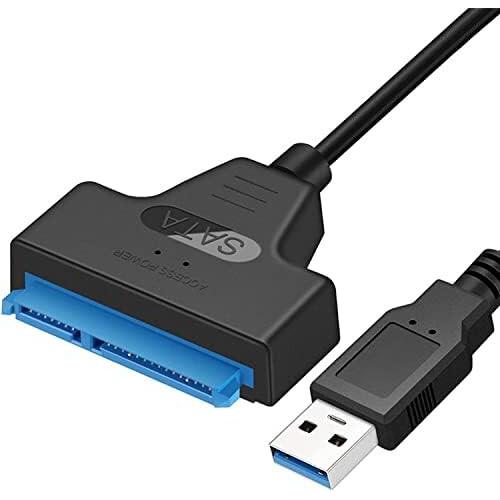 SATA to USBケーブル USB - SATA III ハードドライブアダプタ 2.5インチH...