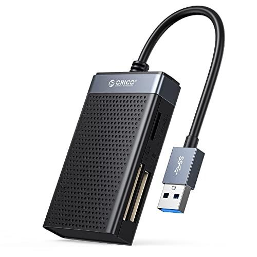 ORICO SDカードリーダー USB 3.0 カード リーダー 4in1 USB 5Gbps SD...