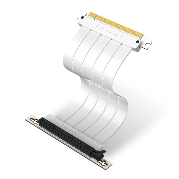 EZDIY-FAB PCIe 4.0 X16ライザーケーブル 高速シールド垂直GPUマウント用 PC...