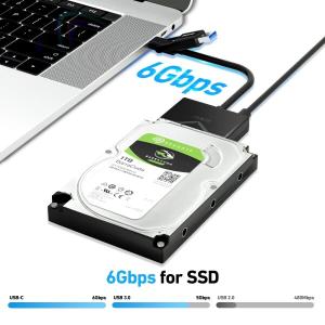 BENFEI SATA-USB 3.0ケーブル...の詳細画像1