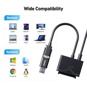 BENFEI SATA-USB 3.0ケーブル...の詳細画像5