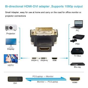YC° CY DVI オス - HDMI メス...の詳細画像4