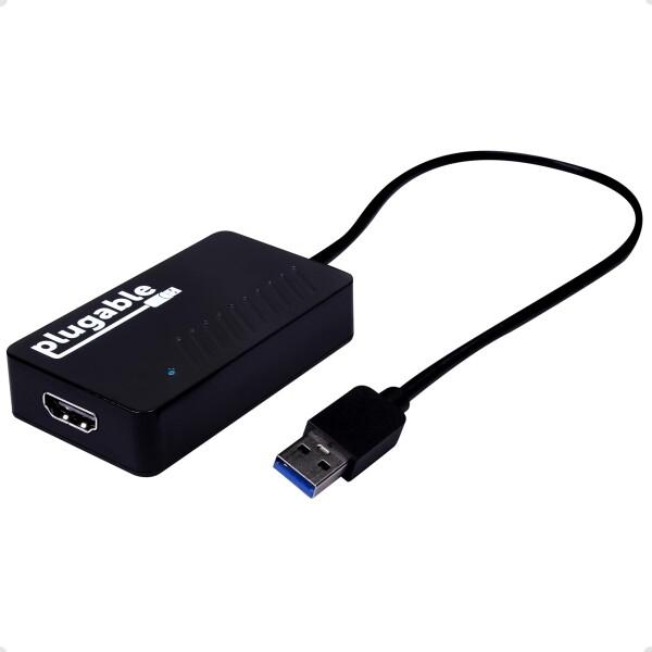 Plugable USBディスプレイアダプタ USB3.0 HDMI 変換アダプタ 4K@30Hz ...