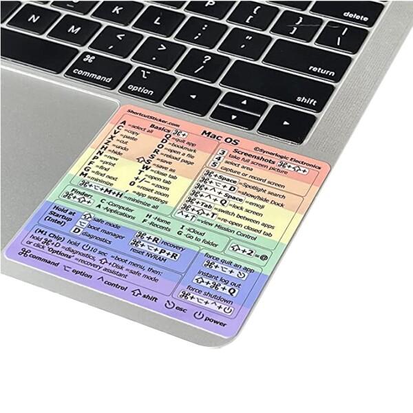 SYNERLOGIC Mac OS Keyboard Shortcut VINYL Sticker,...