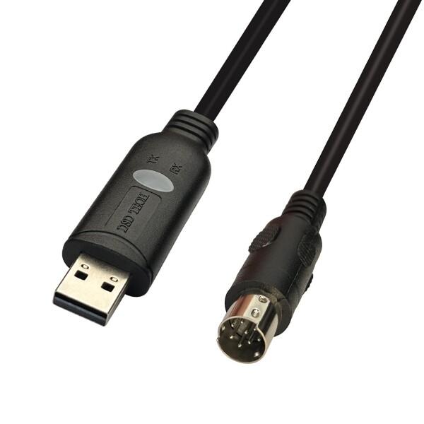 DSD TECH SH-P8V USB RS422プログラミングケーブル(三菱PLC FXシリーズ用...