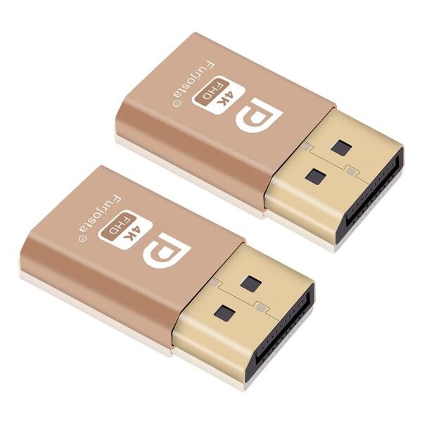 DispalyPort ヘッドレス ゴースト ディスプレイエミュレータ ブルーライト付き PC 4K...