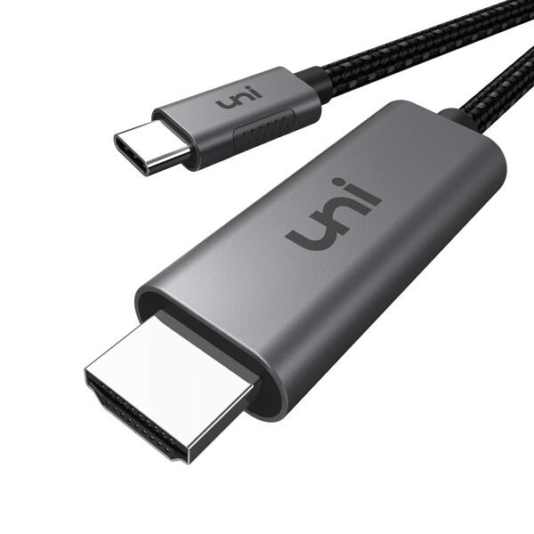 HDMI USB Type-C 変換ケーブルuniAccessories タイプC HDMI 変換ア...