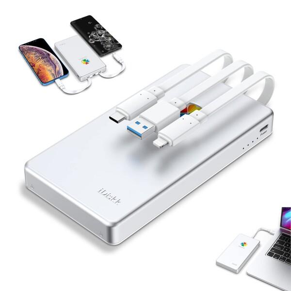 iDiskk iPhone 外付けハードドライブ 4TB 2.5インチ外部hdd ディスク フラッシ...