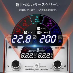 HITBOX 溶接機 半自動溶接機 最大200...の詳細画像1