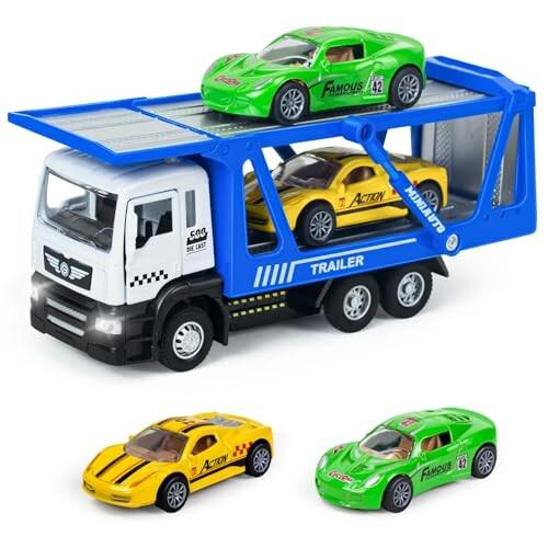 建設車両 おもちゃ 車 おもちゃ レッカー車 子供 おもちゃ ミニカー セット 収納車 トラック ト