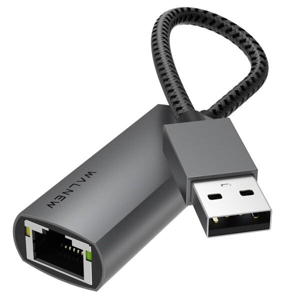 USB LAN変換アダプター WALNEW 有線LANアダプター USB3.0 1000Mbps高速...