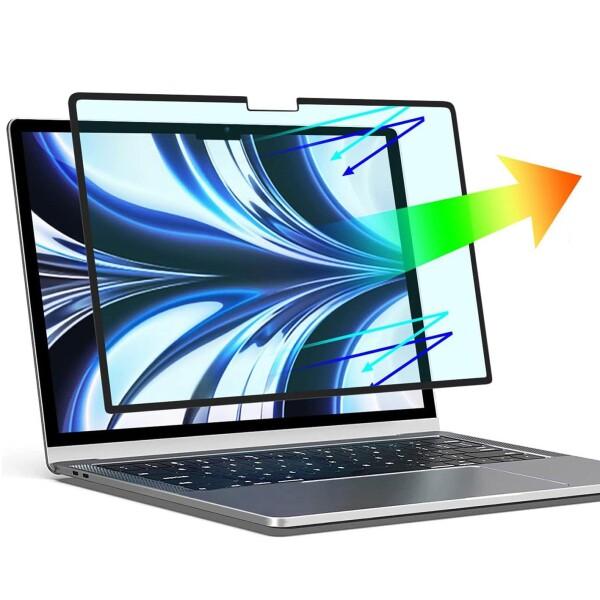 MacBook Pro 14 インチ (2023/2021)用の ブルーライトカットフィルム 液晶保...