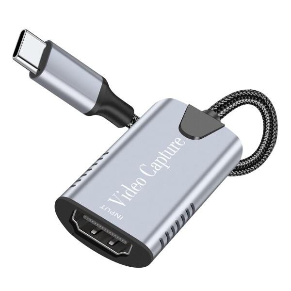 HDMI キャプチャーボード Switch対応 HDMI to USB C ビデオキャプチャカード ...