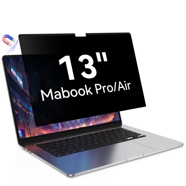 覗き見防止 マグネット式 Macbook Pro 13 Inch (2016-2022, M1, M...