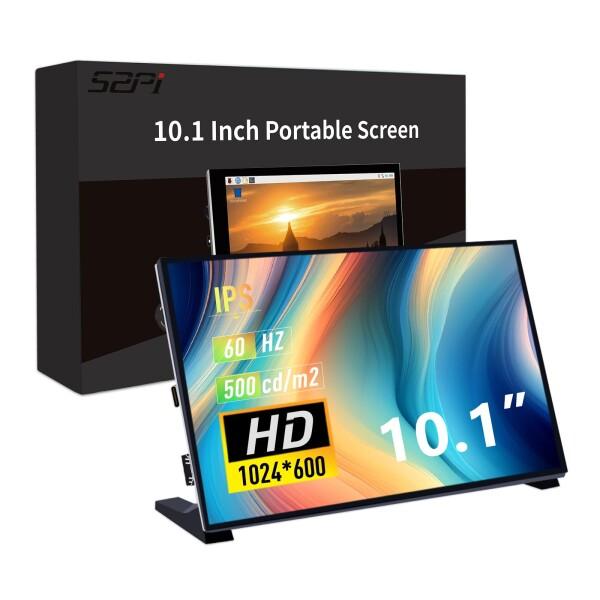 GeeekPi Screen Raspberry Pi用10.1インチLCDスクリーン、1024x6...