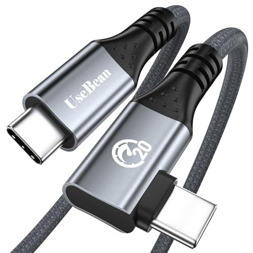 UseBean 240W USB Cケーブル 2M, L字 USB-C &amp; USB-C 3.2 Ge...